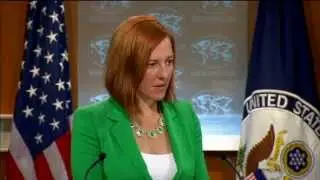 Psaki: “They were surrounded by separatists.” 05 Aug 2014 (Ukraine)
