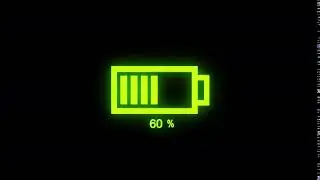 4k battery loading background clip　キッズオンエア