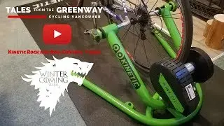 My first smart trainer Kinetic Rock & Roll Control T-6500 - Vlog - assembly and craft sale.