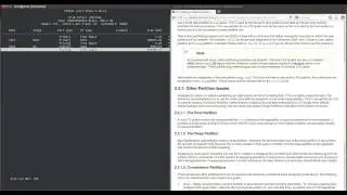 LFS 7.4 - 2.2 Creating a New Partition (video 2)