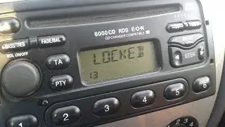 How to unlock radio on auto FORD. Code free