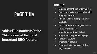 15. Webpage Title Tag