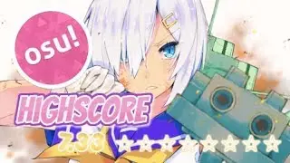 Im bad at Osu! #2 Mouse only [Highscore] [7.33 stars]