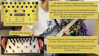 Atomic Flux Stompbox: Carlos Santana Tones (Short Version)