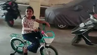 Evening routine,  sister's alapparaigal #cycling #playing