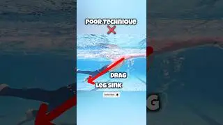 GOOD ✅ vs BAD ❌ Swimming 🏊🏻‍♀️ #swimmingtips #swimming #swim #learnswimming