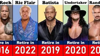 LEGEND WWE Wrestlers Who Have Retired