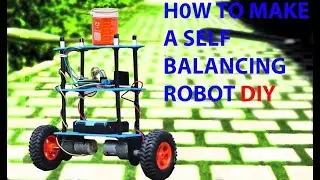 DIY self balancing robot Arduino based.