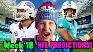 My Week 18 NFL Predictions!