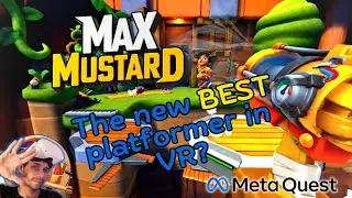 The Cutest Little Platformer on Meta Quest 3 - Max Mustard 2 Minute Review