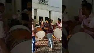 Being in periods is the worst feeling of not attending Bappa’s Aagman🥺the Dhol Tasha Gang🔥#shorts