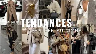 Tendances Rentrée et Automne 2023 - Les pièces à avoir