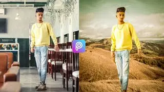 Picsart natural background change editing😍😍#picsart#picsartediting#lightroom#lightroomediting
