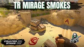 Mirage CS2 Smokes: TODAS do Lado Terror Em Apenas 3 Minutos!