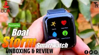 boAt Storm Smartwatch : Unboxing & Review : boAt ProGear App