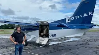 Flying The Slowest Jet Prop Plane In The World