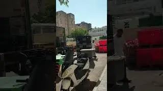 Behind the scenes of a typical supermarket in Israel #atmosphere