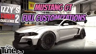 CSR2 | Update 4.3 | Elite Tuner: Izzy's Tuner Challange 2: Mustang GT Full Customizations Options