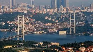 Wonderful view over İstanbul, Turkey