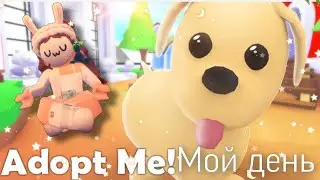 ROBLOX МОЙ ДЕНЬ В АДОПТ МИ!
