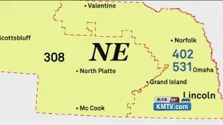New 513 area code being assigned in Nebraska