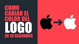 Cómo cambiar el color de un LOGO en PHOTOSHOP en 10 SEGUNDOS