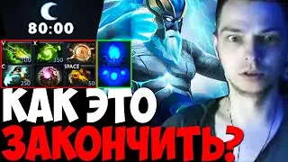 СУПЕР ПОТНАЯ КАТКА НА УСАТОМ ПРОТИВ ДЯДИ ФЁДОРА 80 МИНУТ / УБИЙЦА НУБОВ НА ЗЕВСЕ ⚡| дота 2 патч 7.32