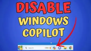 How to Disable and remove Windows Copilot in Windows 11