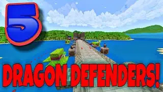 Minecraft: I CAN'T BEAT THIS LEVEL! (Dragon Defenders) - Marketplace Mini-Game [5]