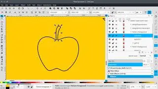 Tutorial membuat seamless pattern di inkscape