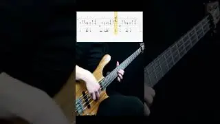 Give Up The Funk #bass #cover #tabs