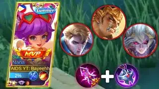 NANA AGAINST HIGH LIFESTEAL HEROES | NANA BEST BUILD 2023 ~ MLBB