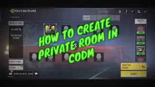 How To Create Private Room in Call of Duty Mobile 