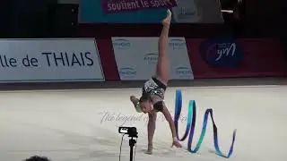 Bárbara DOMINGOS (BRA) ribbon - 2023 Grand Prix Thiais EF