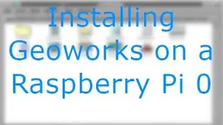 Install Geoworks through x86 emulation on a Raspberry Pi 0