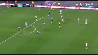River Plate vs Gimnasia y Esgrima de La Plata.