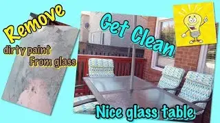 How to Remove Paint From Glass - So Easy, So Fast