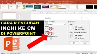 Cara mengubah inchi ke cm di powerpoint (2010, 2007, 2013, 2016) | trik jitu powerpoint wajib tau!!!