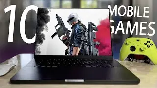Top 10 MOBILE GAMES RUN GREAT on MacBook