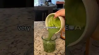 the most DEMURE way to make matcha #shorts