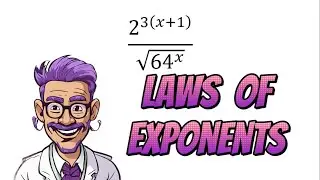 How to apply the laws of exponents in fractions