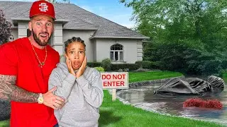 The Lake Behind Our House is HAUNTED!