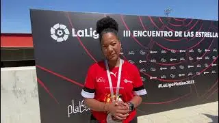 Magnolia Núñez, actriz dominicana nominada a los X Premios Platino, habla en Madrid