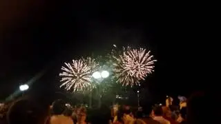 Салют в Чебоксарах на День Города. 21.08.2016