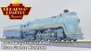 Product Spotlight: BLI Santa Fe Blue Goose Hudson | Brass Hybrid | HO Scale | Paragon 4 Sound/DCC