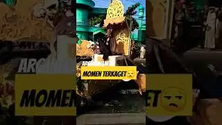 detik detik peserta karnaval jatuh bikin penonton terkaget.#shorts