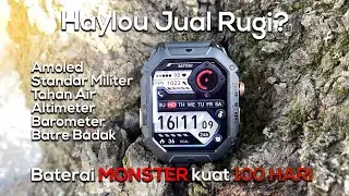 MONSTER!! SMARTWATCH 500RB YANG BUAT SMARTWATCH LAIN BERASA KEMAHALAN | REVIEW HAYLOU IRON N1