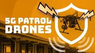 China's first 5G drones watch traffic from the skies
