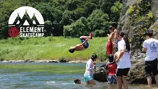ELEMENT SKATEBOARD CAMP 2018 JAPAN - FOREST SONS NAGATORO - エレメント スケートボード キャンプ