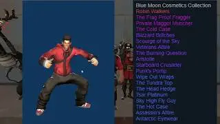 [TF2 ]Blue Moon Cosmetics Show Case (Commentary)